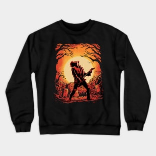 Eddie Munson Guitar Crewneck Sweatshirt